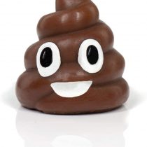 toynk My Sh*t Doesn&rsquo;t Stink Poop Emoji Candle | Funny D&eacute;cor Collectible