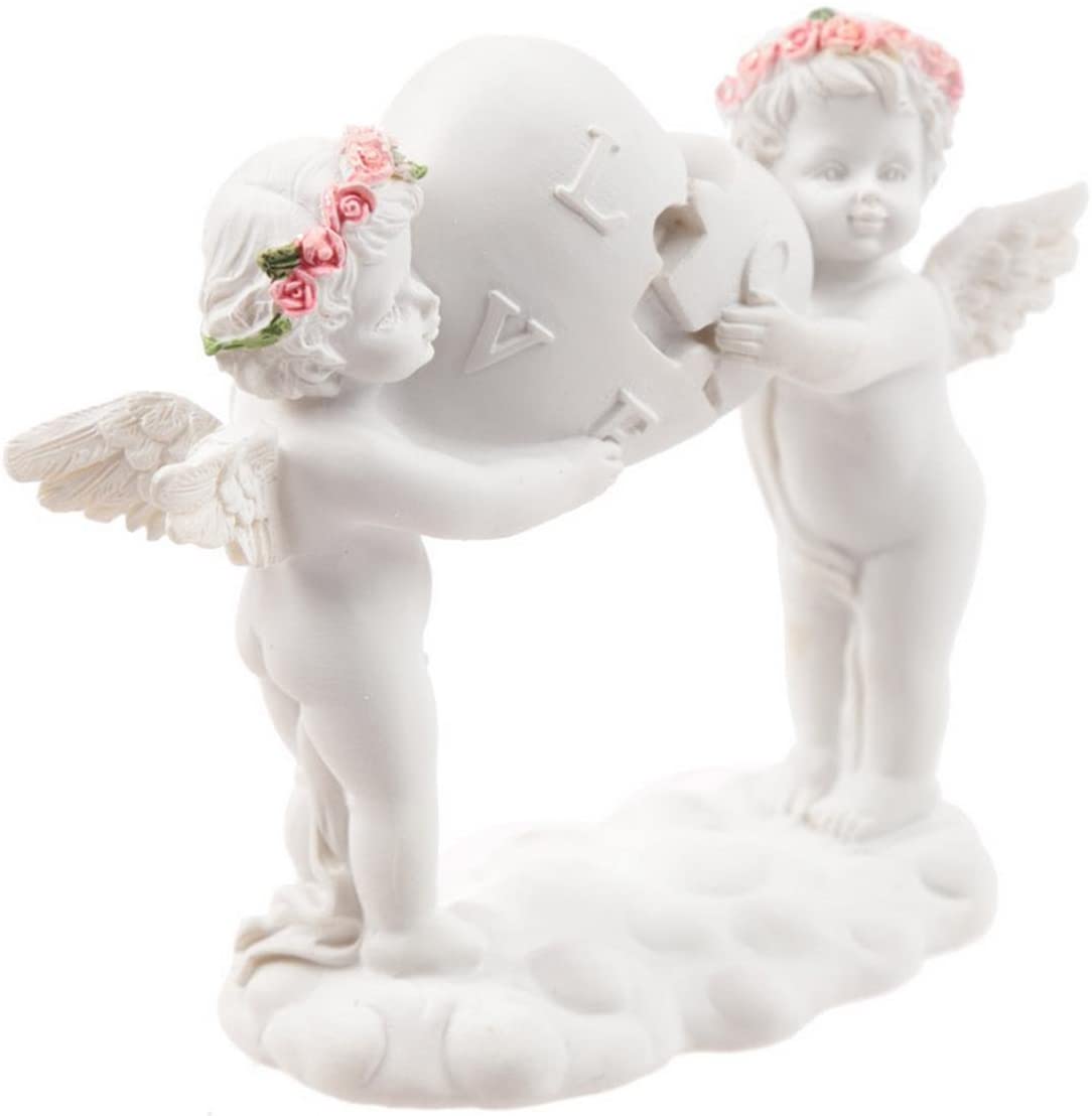 Figurine Anges Puckator Tenant 'Love' - Résine Décorative | Pour Décoration Maison Ou Cadeau