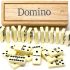 Brimtoy Double six dominoes in wooden box