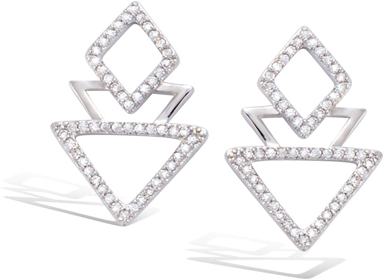 Orecchini A Goccia Tata Gisele Con Cristallo: Acchiappasogni Indiano In Argento 925 Per Ragazze, 23 Mm