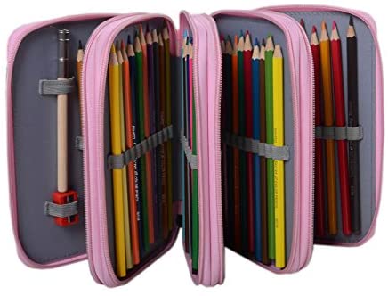 OFKPO 72 Slots School Pencil Case Super Large Capacity Multi-layer Pencil Bag for Color Pen, Watercolor Pens, Makeup Brush And more - Image 4