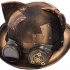 GRACEART Women's Animal Ears Steampunk Hat with Goggles Bronze