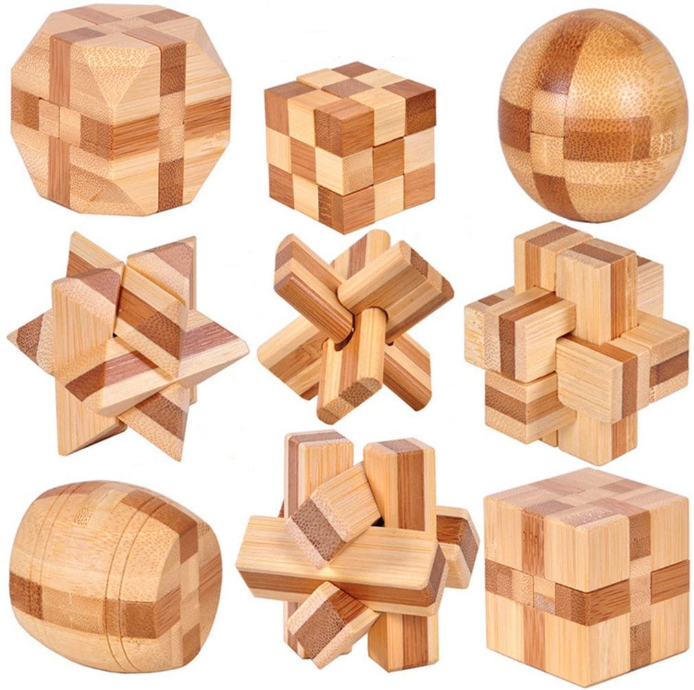 Diamond Cube Puzzle - Wooden Puzzle