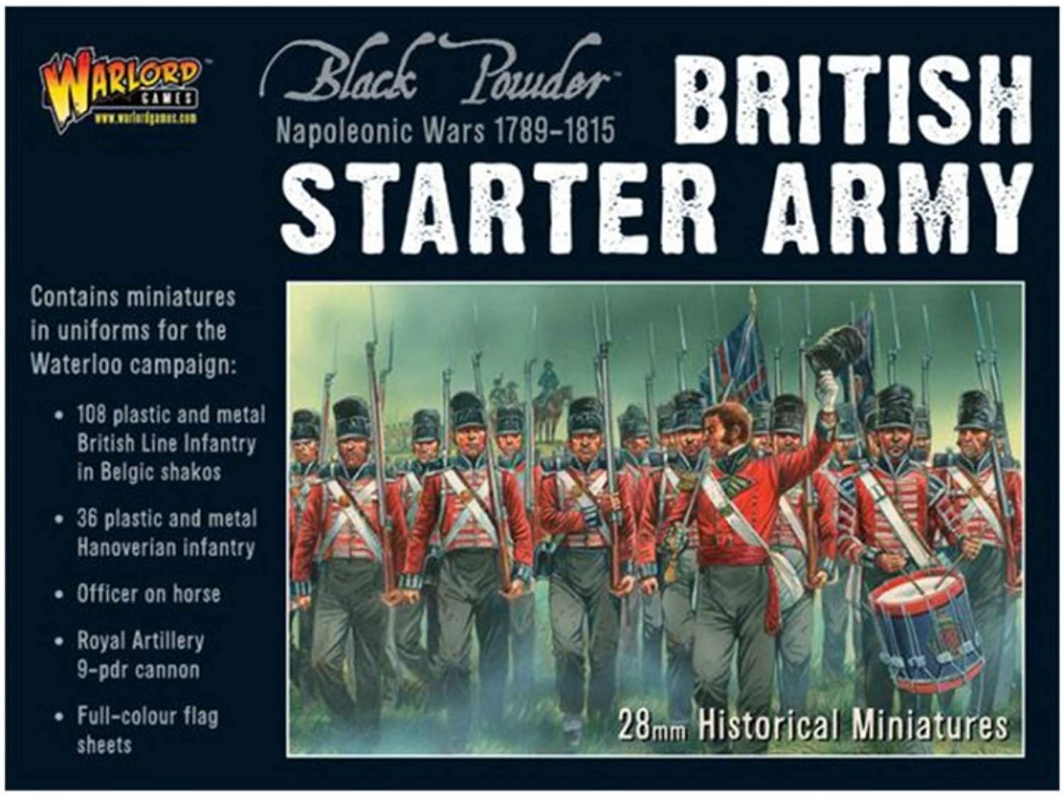 Warlord Games, Napoleonic British Starter Army (Waterloo Campaign ...