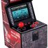 ITAL Mini Arcade Machine / Portable Mini Console with Retro Design And 250 Games / 16 Bits / Perfect As A Geek Gift For Children And Adults (Red)