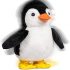 Tobar 28772 Dancing Penguin Soft Toy White and Black