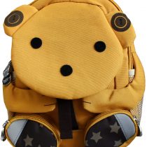 Emartbuy Kids Cute Smart Backpack Rucksack School Nursery Travel Bag - Teddy Mustard