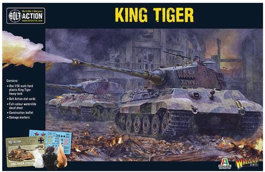 Warlord Games, King Tiger , Bolt Action Wargaming Miniatures