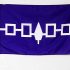 AZ FLAG Iroquois People Flag 3' x 5' for a pole - Haudenosaunee flags 90 x 150 cm - Banner 3x5 ft with hole
