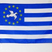 AZ FLAG Republic of Ambazonia Flag 3' x 5' for a pole - Southern Cameroons flags 90 x 150 cm - Banner 3x5 ft with hole