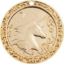 Zahnfee Tooth Fairy Coin Unicorn, Gold Plated, 29. Limited Edition.