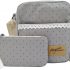 Shoulder Bag for Girls, Cute Canvas Sling Bag Shoulder Bag Pencil Case Pencil Bag 2 PCS by Mygreen (Gray)