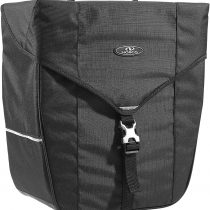 KlickFix Unisex&nbsp;-Adult's Bandon Class. Serie Pannier Rack Bag, Black, 38X34X17cm