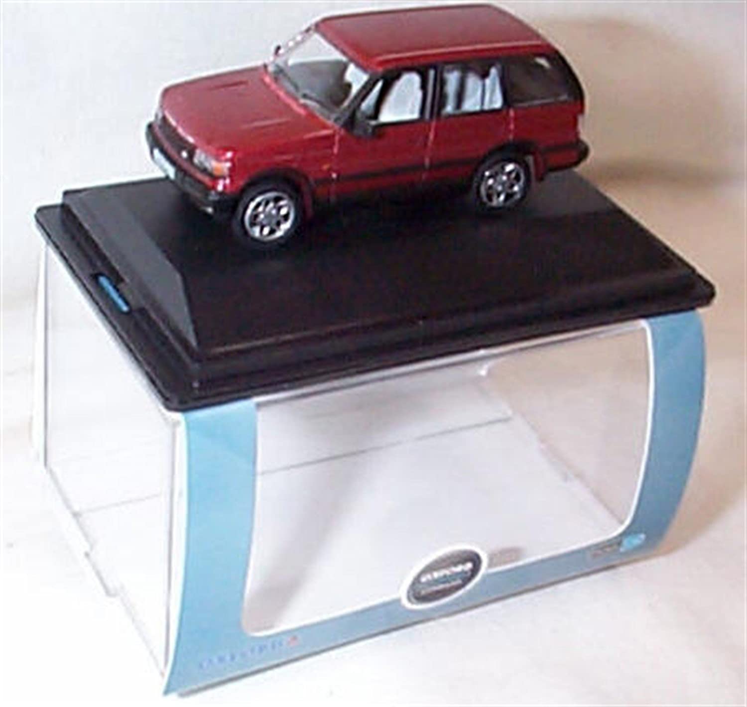 oxford range rover P38 rioja red car 1:76 railway scale diecast model ...