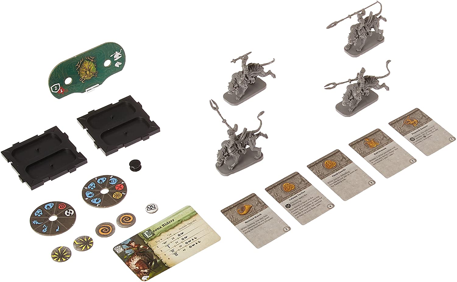 Fantasy Flight Games FFGRWM17 Leonx Riders Expansion Pack: Runewars ...