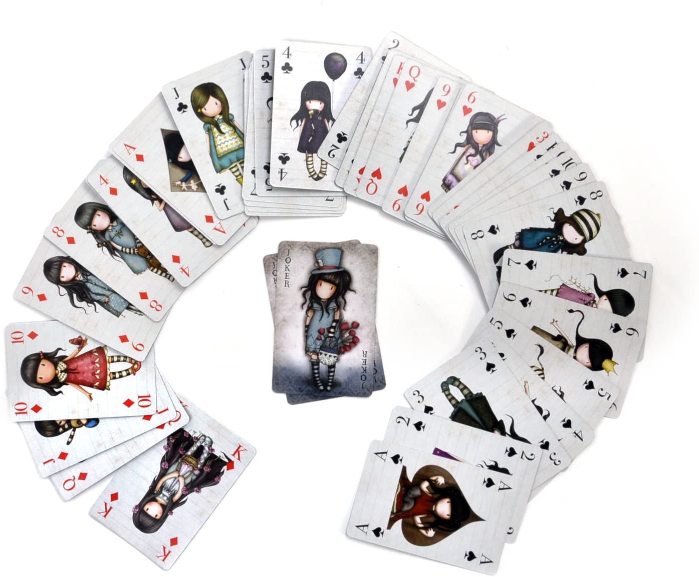 Santoro Gorjuss Playing Cards The Hatter 726GJ03 TopToy