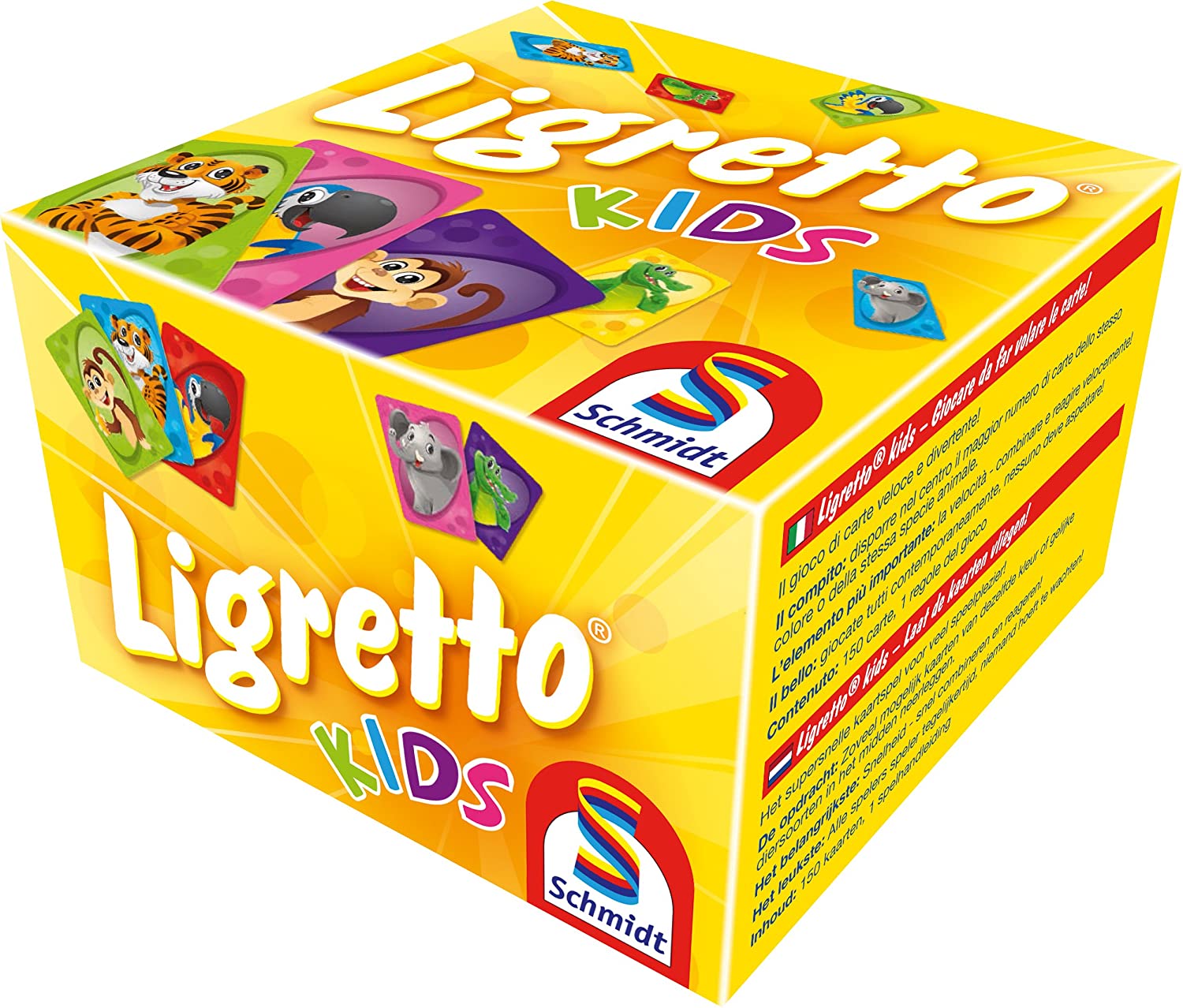Schrijfmachine tijdschrift flauw Schmidt Spiele 01403 Ligretto Kids Card Game – TopToy