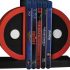 Deadpool Logo Bookends