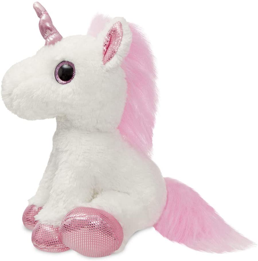 Aurora World 60854 Sparkle Tales Princess Unicorn 12in White Toptoy