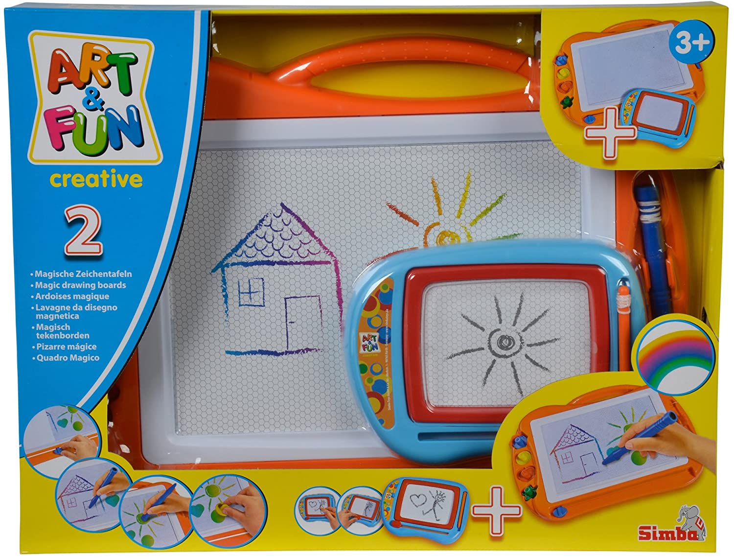 Simba 106334149 Art and Fun 2 Painting Boards - Image 4