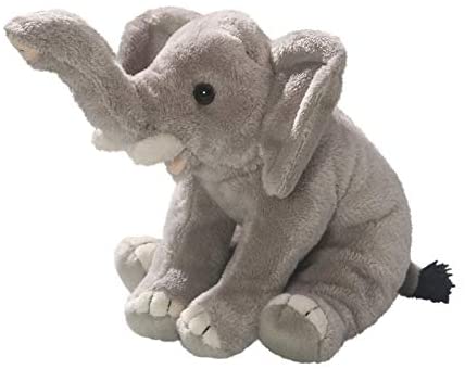 sitting elephant soft toy