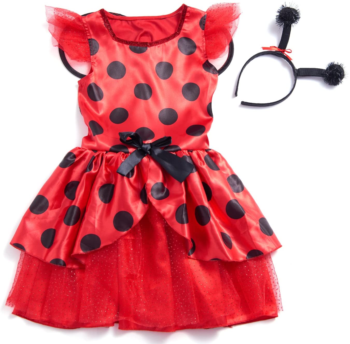 Halloween girls ladybug costume animal dress – IKALI COSTUME