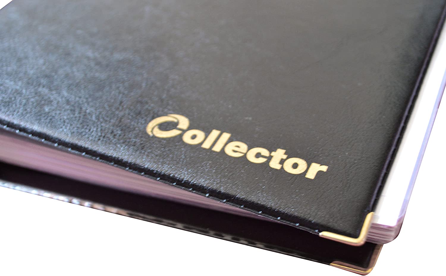 Collector Banknotes Album Folder Book Notes Banknote with 10 Pages and 10 Dividers - Very Big Capacity - BLACK - Image 2