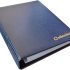 Collector Banknotes Album Folder Book Notes Banknote with 15 Pages and 15 Dividers - Very Big Capacity - BLUE