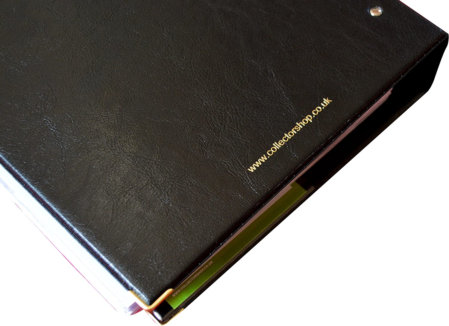Collector Banknotes Album Folder Book Notes Banknote with 15 Pages and 15 Dividers - Very Big Capacity - BLACK - Image 3