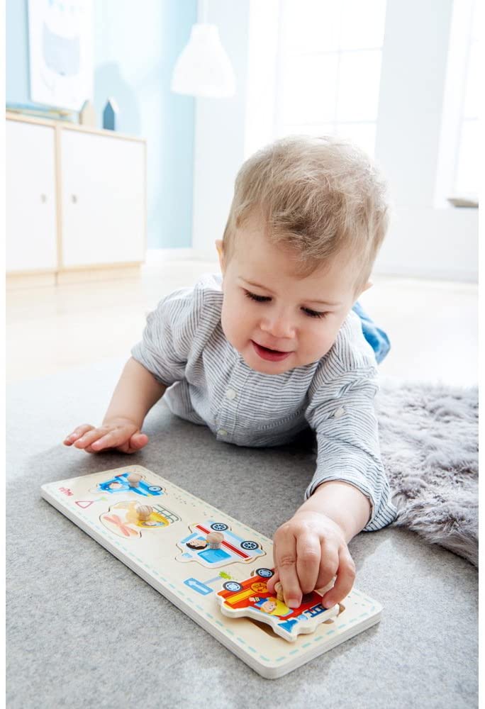 HABA Lanterna Campeggio Per Bambini - LED Estensibile Con Scomparto Porta Oggetti
