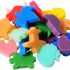 24 Pieces Painting Sponge Shapes Painting Stamps Crafting Painting Sponge Kids Sponge, Assorted Color