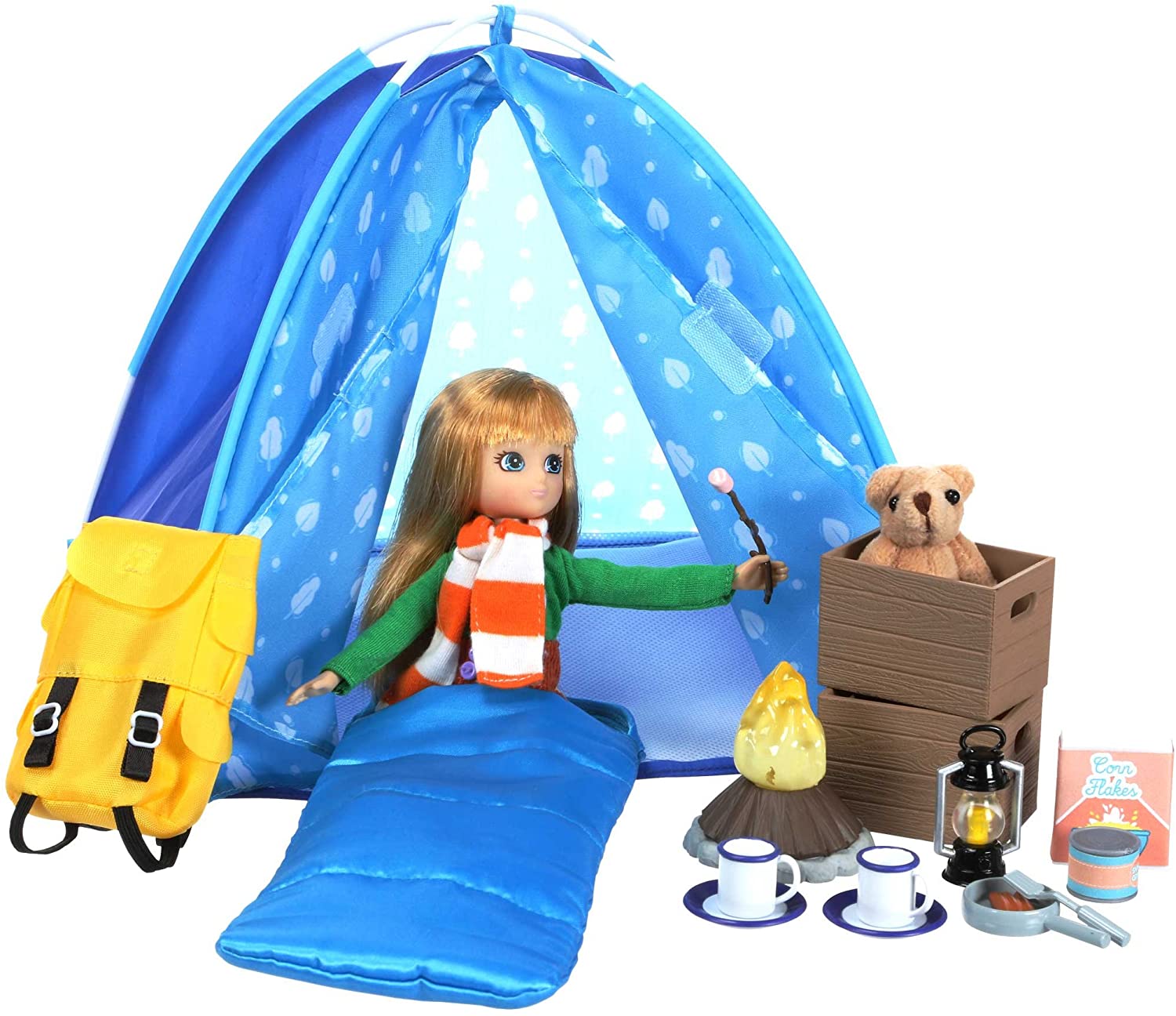 Lottie Dolls Camping Playset Doll Camping Toys For Girls & Boys Toy