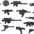 BrickArms Modern Combat Tactical Weaponpack, Custom Guns for LEGO&reg; minifgures