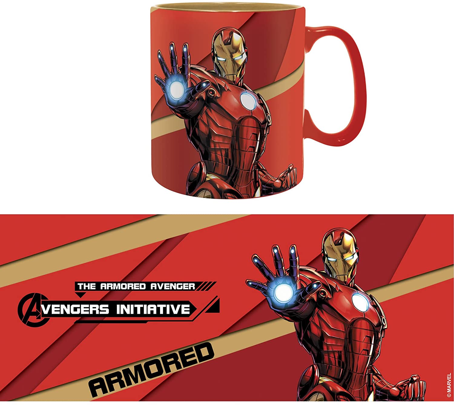 Mug Thermoréactif Marvel Spider-Man - 460ml, Change Avec Le Chaud