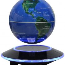 Magnetic Levitation Floating Globe, 6 Inch Rotating World Map-Anti Gravity Globe for Educational Gift-Home Office Classroom Desk Decoration