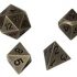 ADC Blackfire Entertainment 91736 Metal Dice Set (7-Piece)