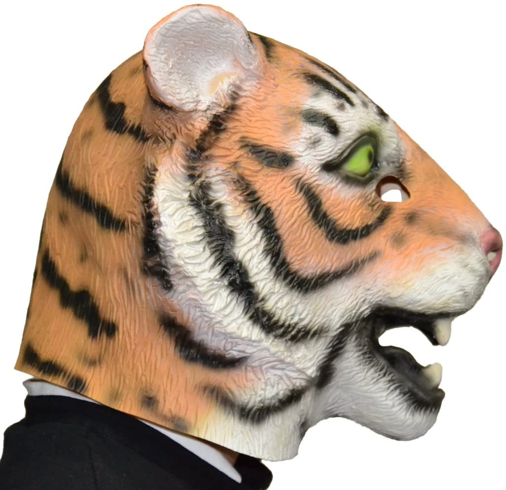 Queenshiny® Latex Animal Head Mask Halloween Cosplay Party Costume