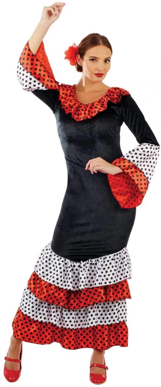 Fun Shack Women Flamenco Dancer Costume – TopToy