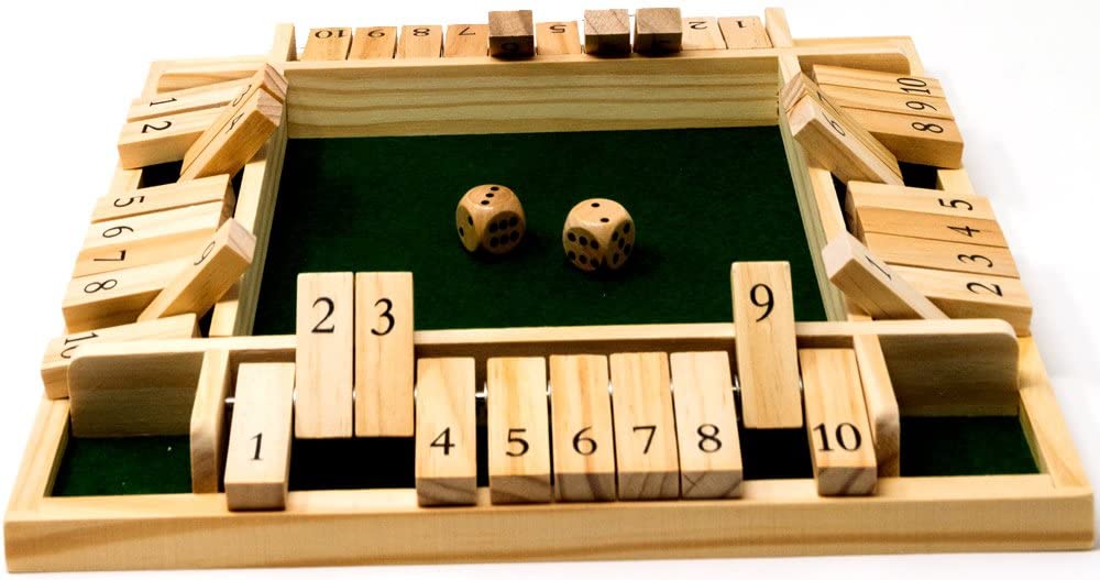 Brimtoy Shut the box 4 player - wooden, 32cm. - Image 2
