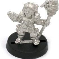 Stonehaven Halfling Honey Mage Miniature Figure for 28mm Table top Wargames - Made in USA