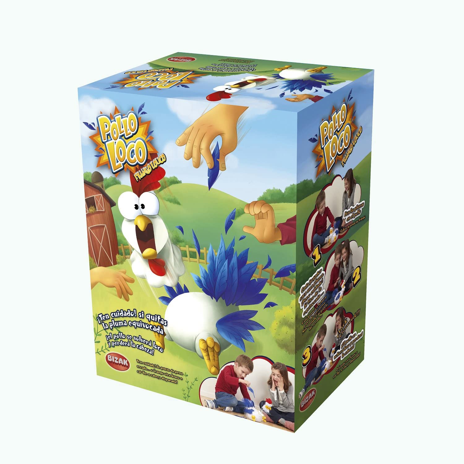 Bizak – Crazy Chicken Board Game (35001916) – TopToy