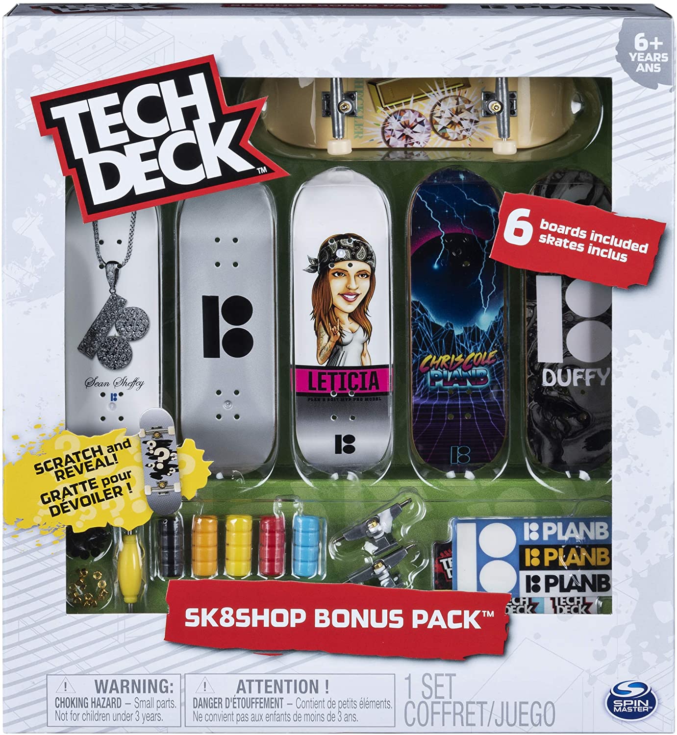 Tech Deck Bonus Pack (Styles Vary) TopToy
