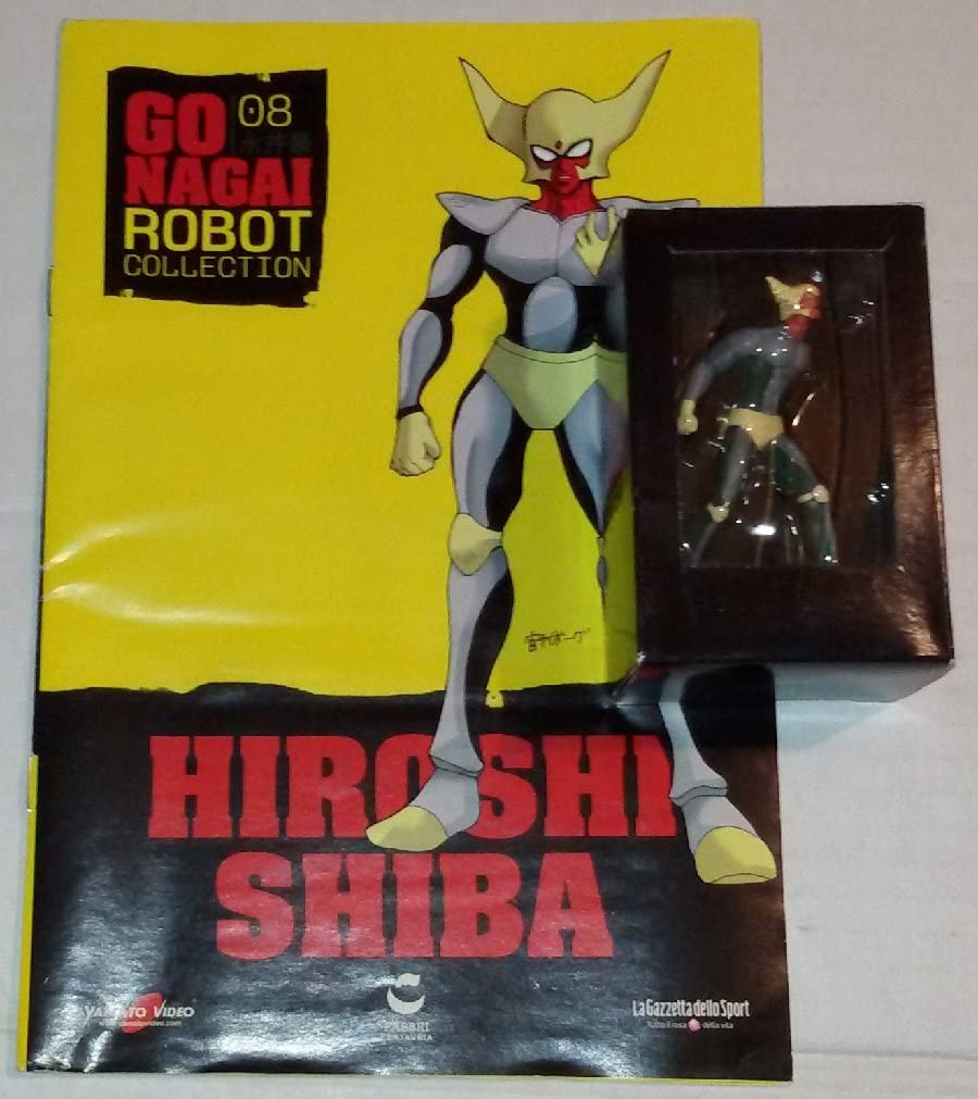 Camiseta Hombre Robot Hiroshi Shiba - Dibujos Años 80, 100% Algodón, Serigrafía Italiana, Talla XXL