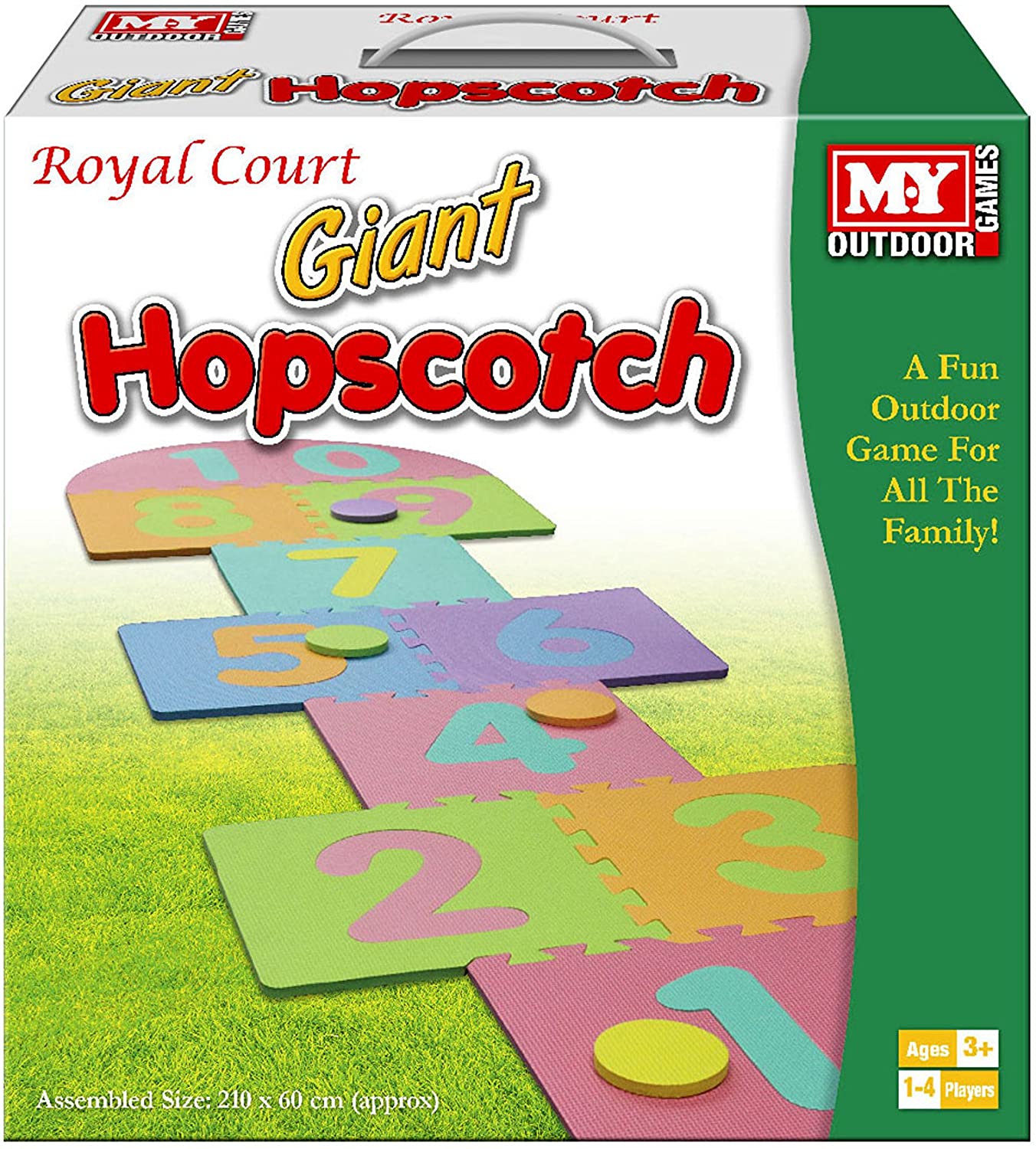 royal court M.Y Giant Hopscotch Garden Game – TopToy USA