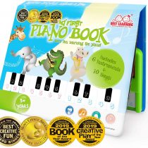 BEST LEARNING My First Piano Book - Educational Musical Toy for Toddlers Kids Ages 3 Years and up for Boys and Girls