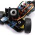 FREENOVE Three-Wheeled Smart Car Kit for Raspberry Pi 4 B 3 B+ B A+, Robot Project, Tutorial and Code, APP Control, Live Video, Ultrasonic Camera Servo Wireless RC