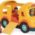 Battat Lights & Sounds School Bus Toy for Toddlers (Includes Driver + 4 Passengers)