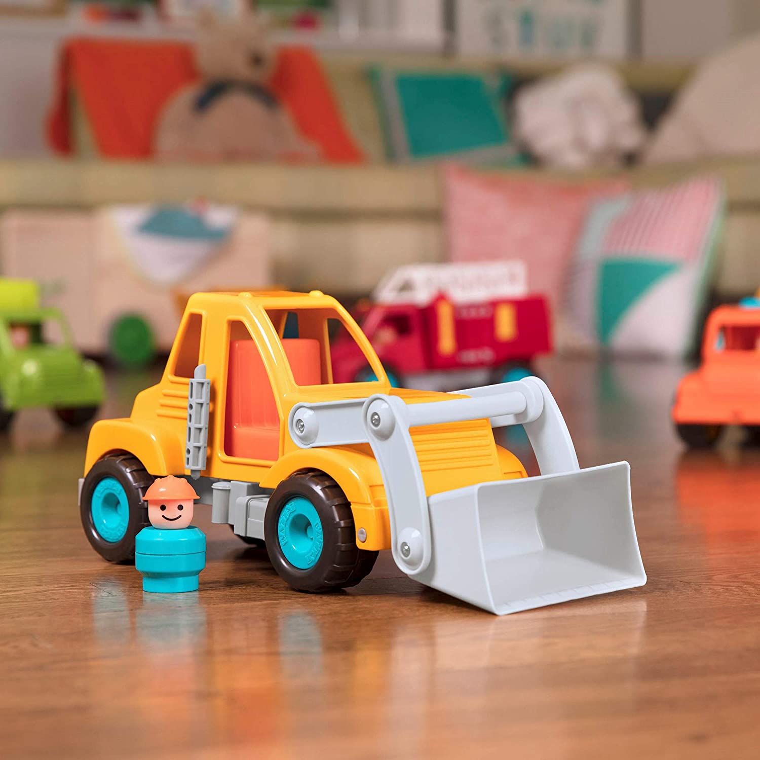 ride on front end loader toy