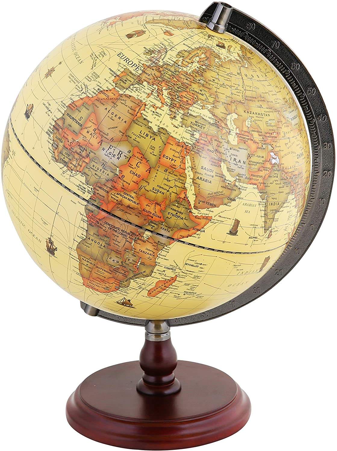 éducatif/géographiques/moderne de bureau décoration Dia 25 cm Exerz globe terrestre 