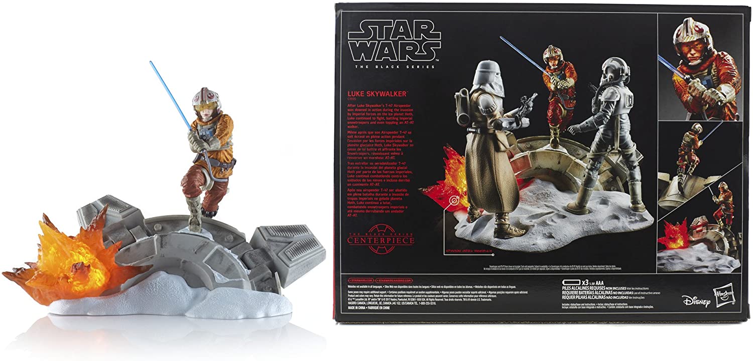 Hasbro Collectibles - Star Wars E5 The Black Series Luke SkywalkerStatue Centerpiece - Image 3